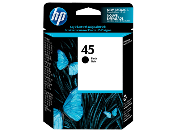 24249513-553 HP 45A 40ml ink cartridge 1 pc(s) Original Black