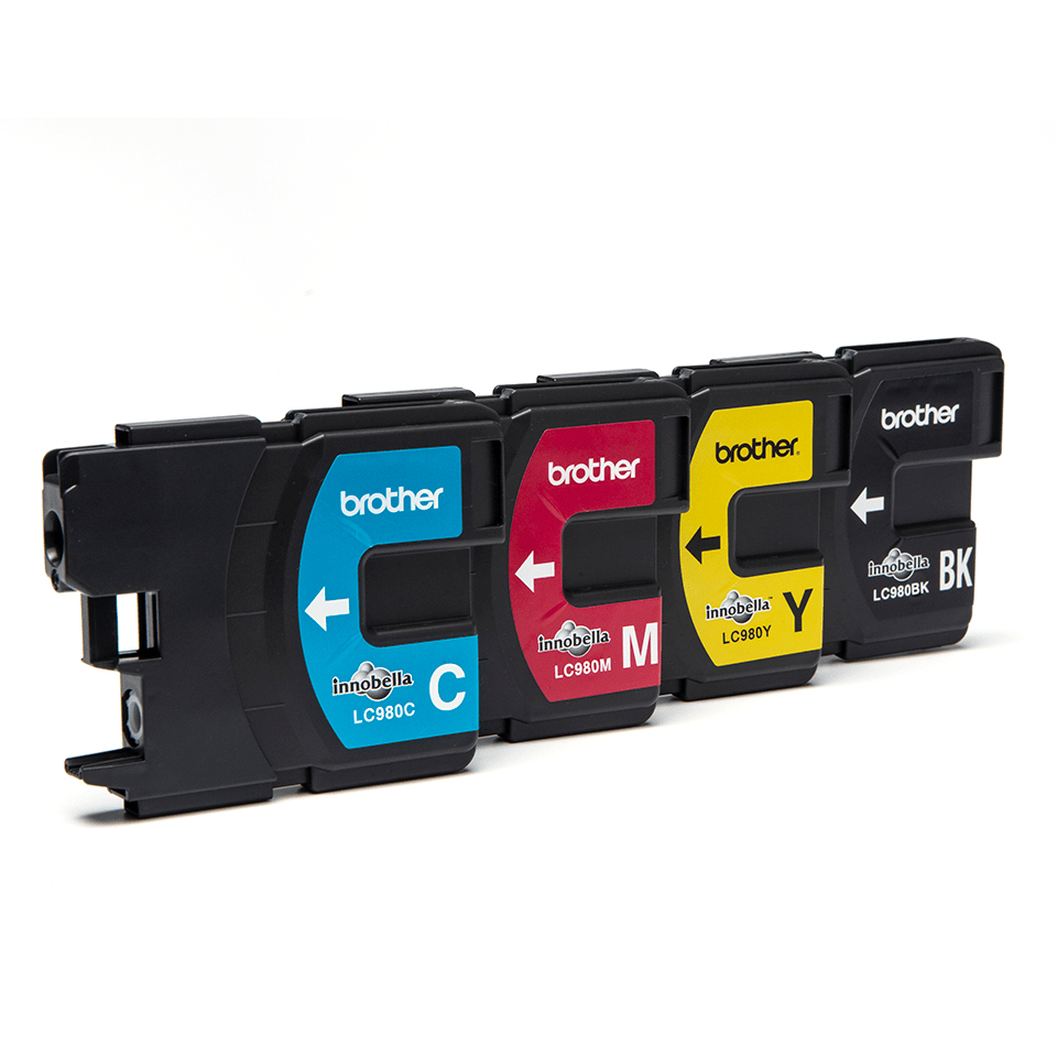 243152afb3beb49b06f952ac22942998c618b873 Brother LC-980VALBP Ink cartridge multi pack Bk,C,M,Y 360pg + 3x260pg Pack=4 for Brother DCP 145 C