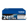 2444e7dac280eba28dd5845de4cd6a34eb2d1da9 Brother TN-241BKTWIN Toner-kit black twin pack, 2x2.500 pages ISO/IEC 19798 Pack=2 for Brother HL-3140