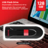 24555979_3124899686 SanDisk Cruzer Glide USB flash drive 128 GB USB Type-A 2.0 Black, Red
