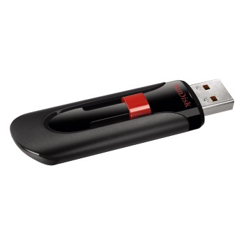 24555979_4689 SanDisk Cruzer Glide USB flash drive 128 GB USB Type-A 2.0 Black, Red