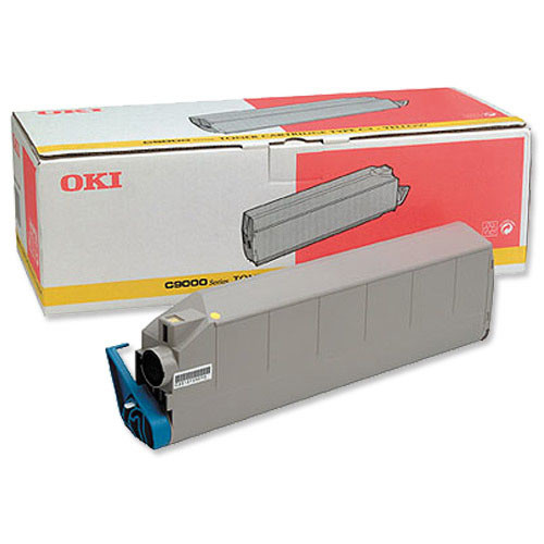OKI 41963605 Toner yellow, 15.000 pages/5% for OKI C 9300