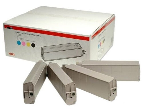 OKI 01101101/C5 Toner Value-Kit (Bk,C,M,Y), 15.000 pages/5% for OKI C 9300