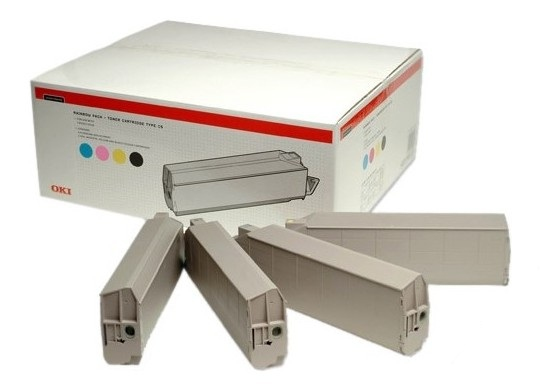 OKI 01101101/C5 Toner Value-Kit (Bk,C,M,Y), 15.000 pages/5% for OKI C 9300