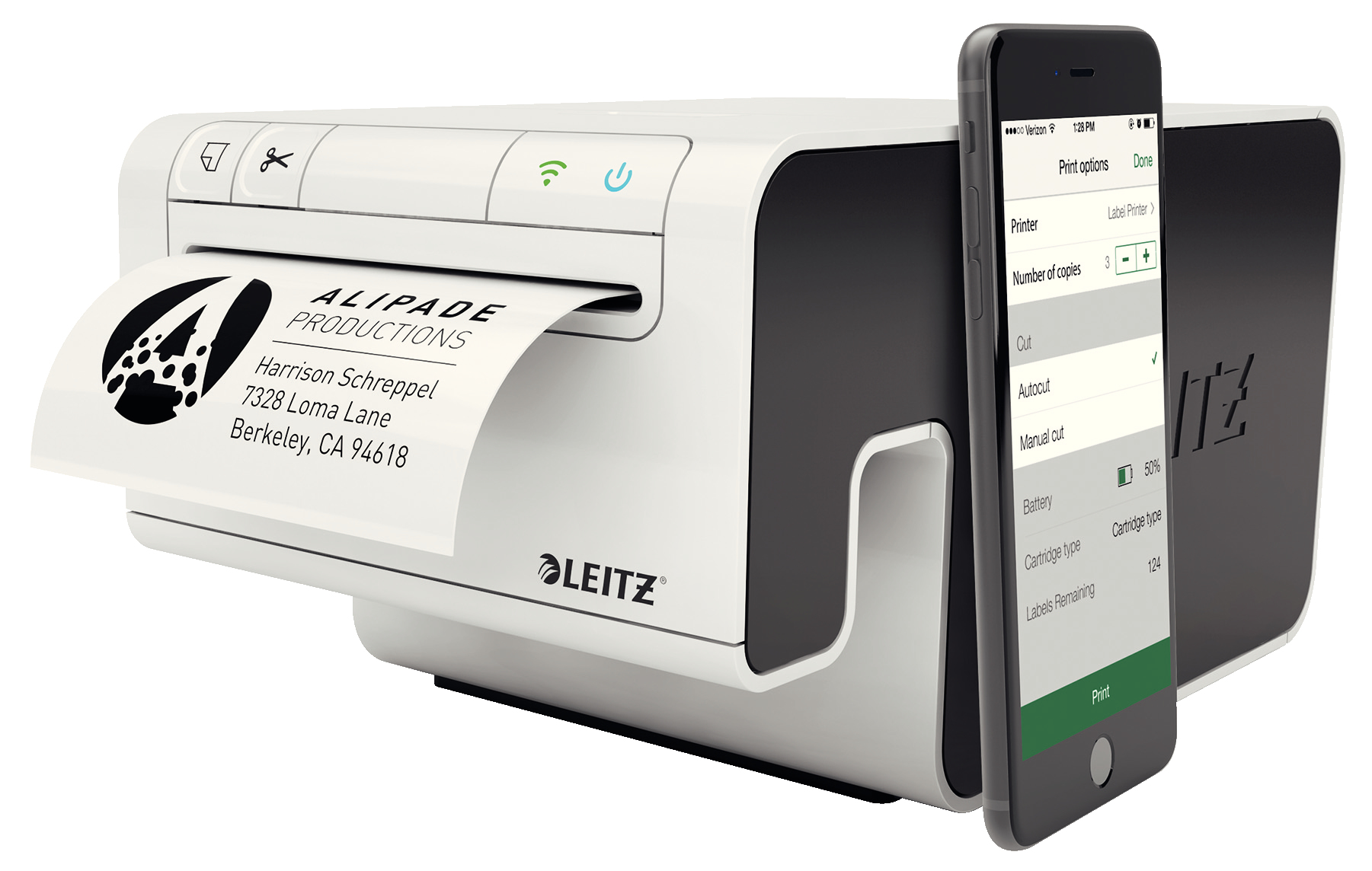 Leitz Icon label printer 300 x 600 DPI Wi-Fi