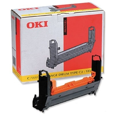 OKI 41962805/TYPE C4 Drum kit yellow, 23.000 pages/5% for OKI C 7100