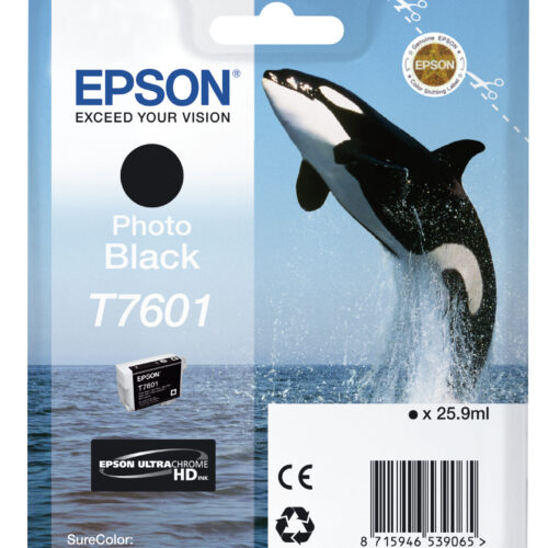 Epson C13T76014010/T7601 Ink cartridge foto black 25.9ml for Epson SC-P 600
