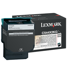 Lexmark C544X2KG Toner black extra High-Capacity, 6.000 pages ISO/IEC 19798 for Lexmark C 544