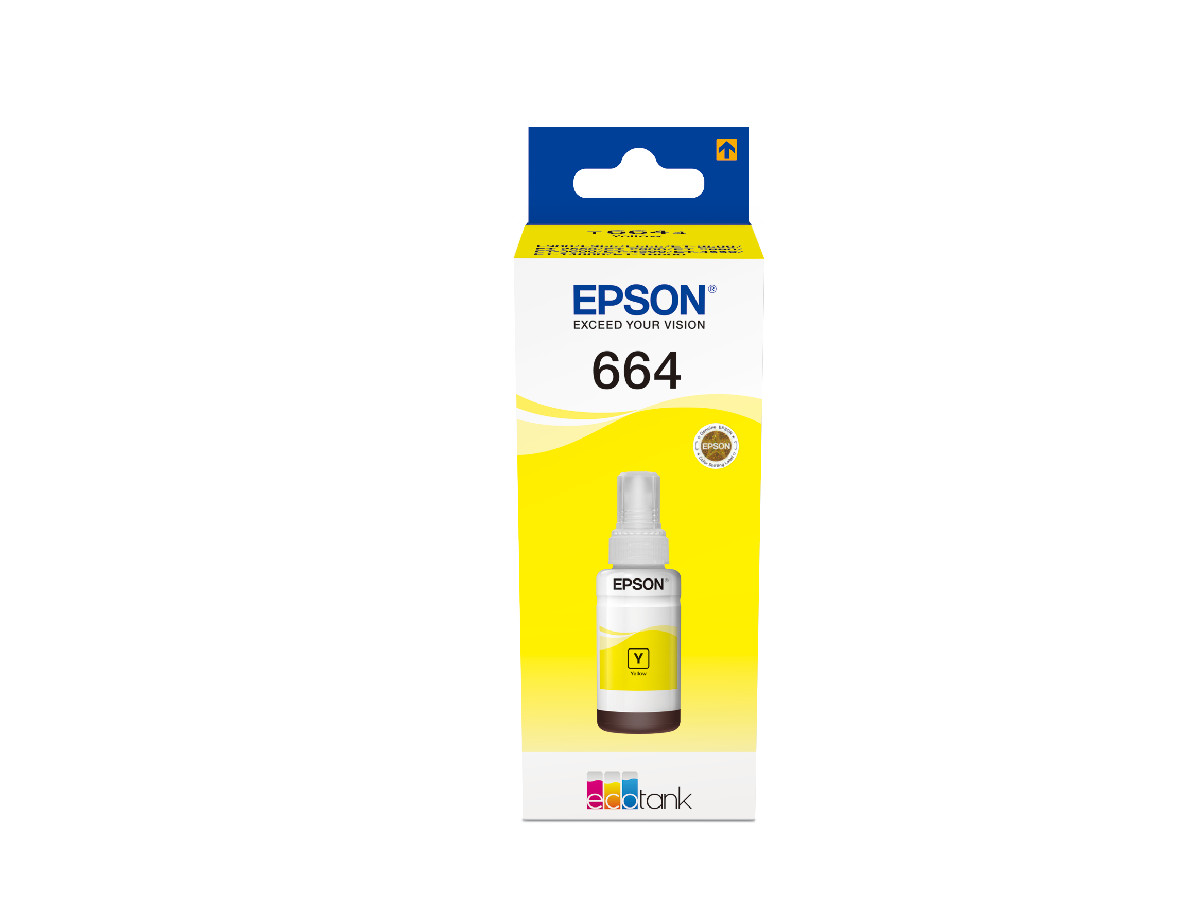 24980674_6522136969 Epson C13T664440/664 Ink bottle yellow, 6.500 pages 70ml for Epson L 300/655