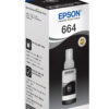 Epson C13T664140/664 Ink bottle black, 4.000 pages 70ml for Epson L 300