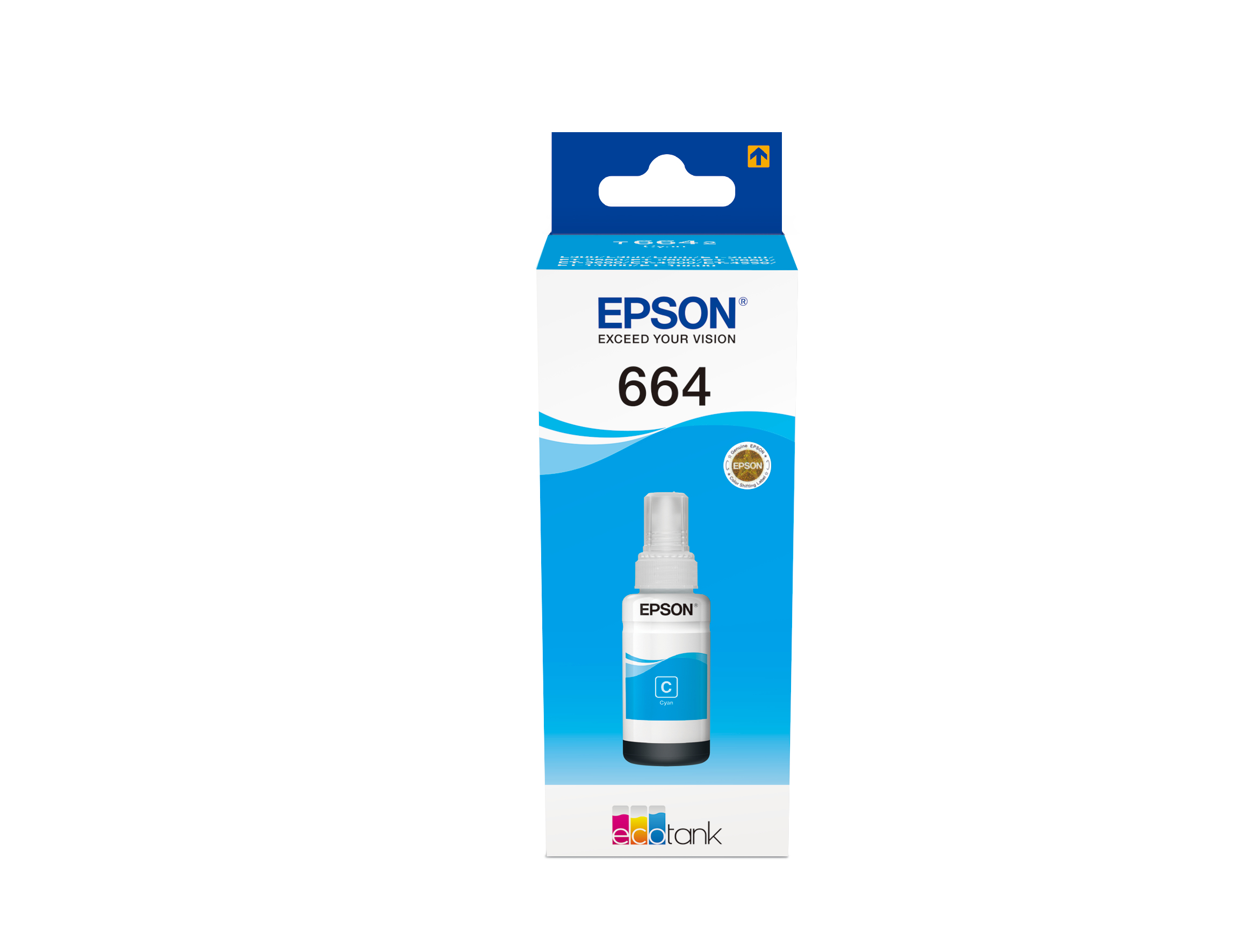 Epson C13T664240/664 Ink bottle cyan, 6.500 pages 70ml for Epson L 300/655