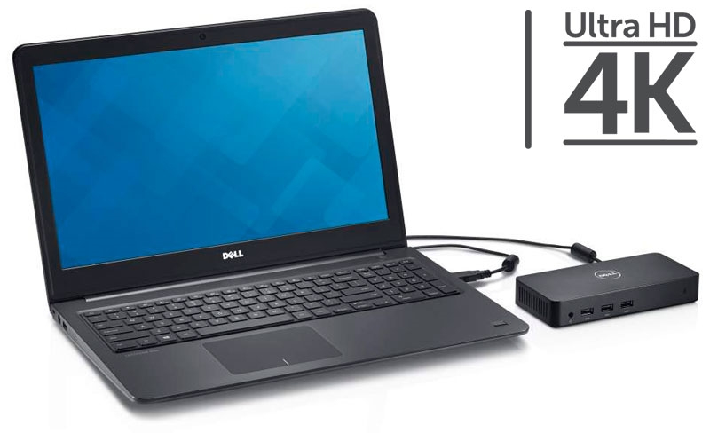 DELL USB 3.0 Ultra HD Triple Vidoe Docking Station D3100