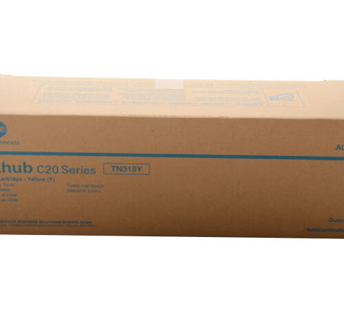 Konica Minolta TN318Y toner cartridge 1 pc(s) Original Yellow