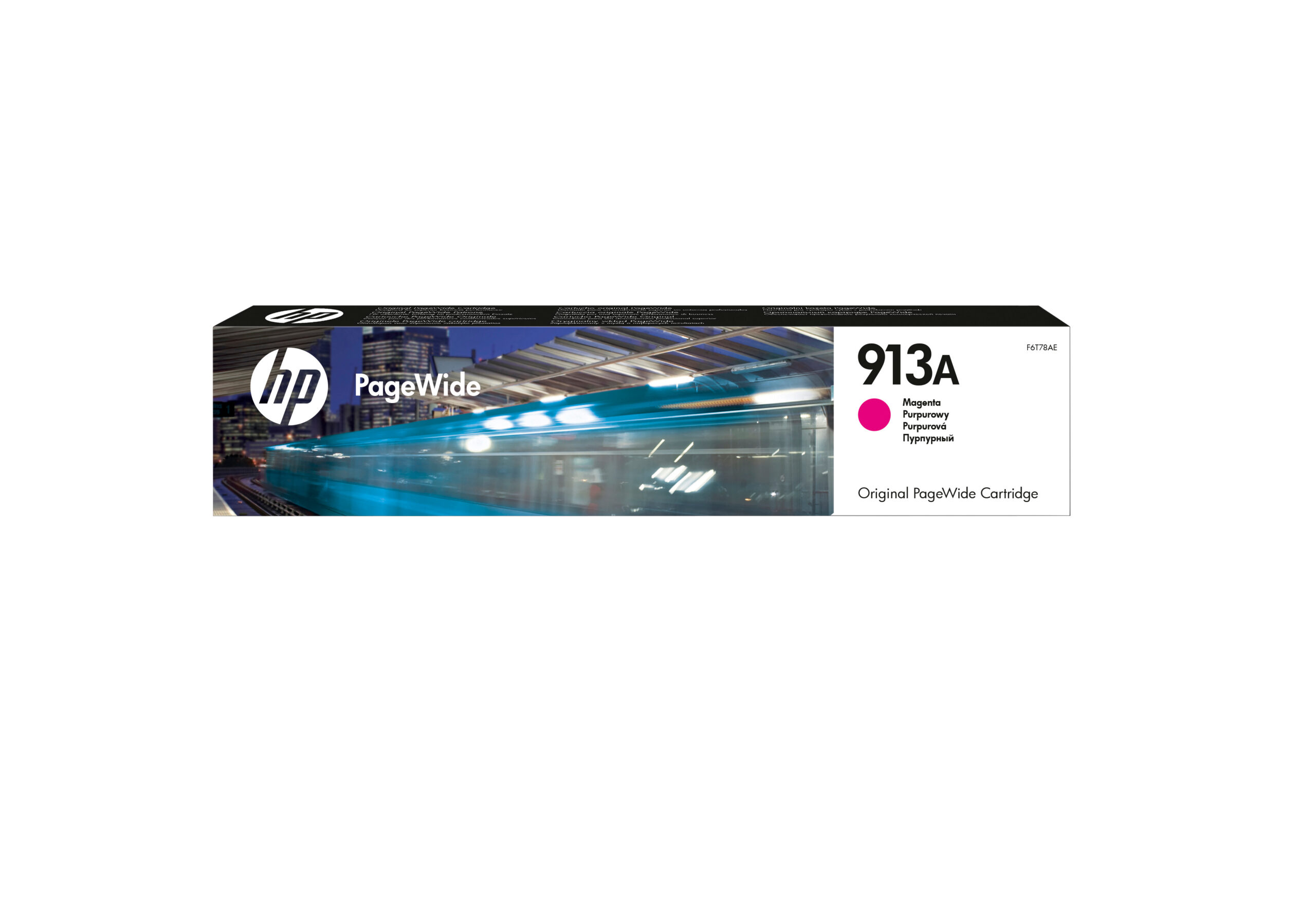 HP F6T78AE/913A Ink cartridge magenta, 3.000 pages ISO/IEC 24711 33.5ml for HP PageWide P 55250/Pro 352/Pro 452/Pro 477