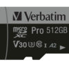 Verbatim Pro U3 512GB Micro SDXC Card