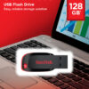 25920897_7872679776 SanDisk Cruzer Blade USB flash drive 128 GB USB Type-A 2.0 Black, Red