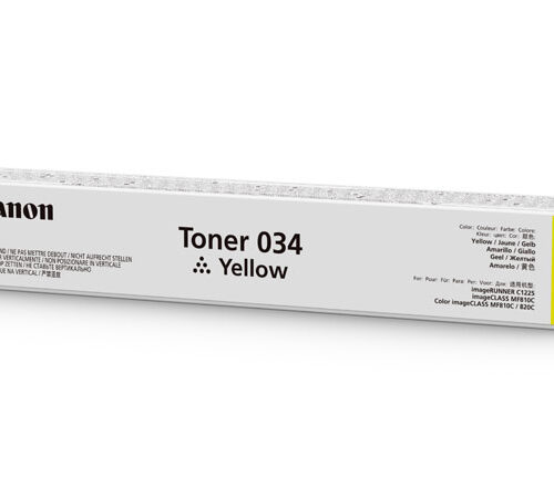 Canon 9451B001/034 Toner yellow, 7.300 pages ISO/IEC 19798 for Canon MF 810