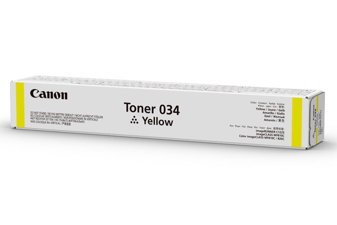 Canon 9451B001/034 Toner yellow, 7.300 pages ISO/IEC 19798 for Canon MF 810