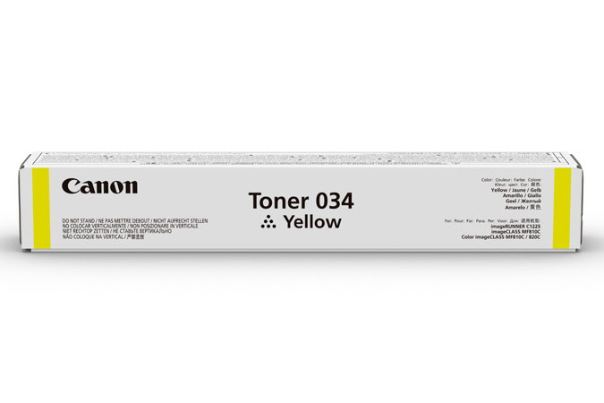 Canon 9451B001/034 Toner yellow, 7.300 pages ISO/IEC 19798 for Canon MF 810