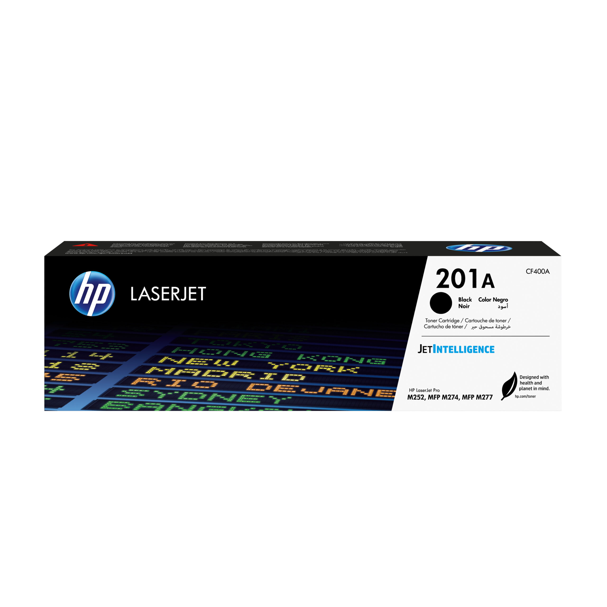 HP CF400A/201A Toner cartridge black, 1.420 pages ISO/IEC 19752 for HP Pro M 252