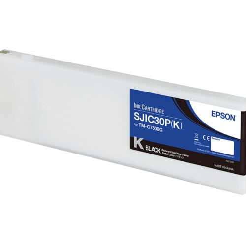 Epson C33S020639/SJIC-30-P-K Ink cartridge black 295,2ml for Epson C 7500 G