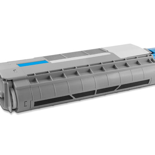PrintMate OKI 46507507, remanufactured toner, Cyan 6000p
