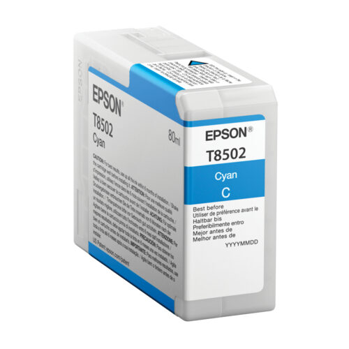 Epson C13T850200/T8502 Ink cartridge cyan 80ml for Epson SC-P 800