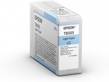 27104527_2210 Epson C13T850500/T8505 Ink cartridge light cyan 80ml for Epson SC-P 800