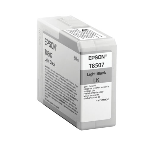 Epson C13T850700/T8507 Ink cartridge light black 80ml for Epson SC-P 800