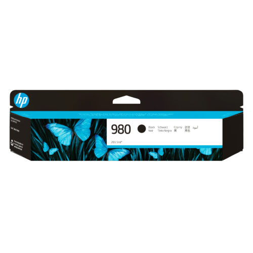 HP D8J10A/980 Ink cartridge black, 10.000 pages ISO/IEC 24711 203.5ml for HP OfficeJet X 555