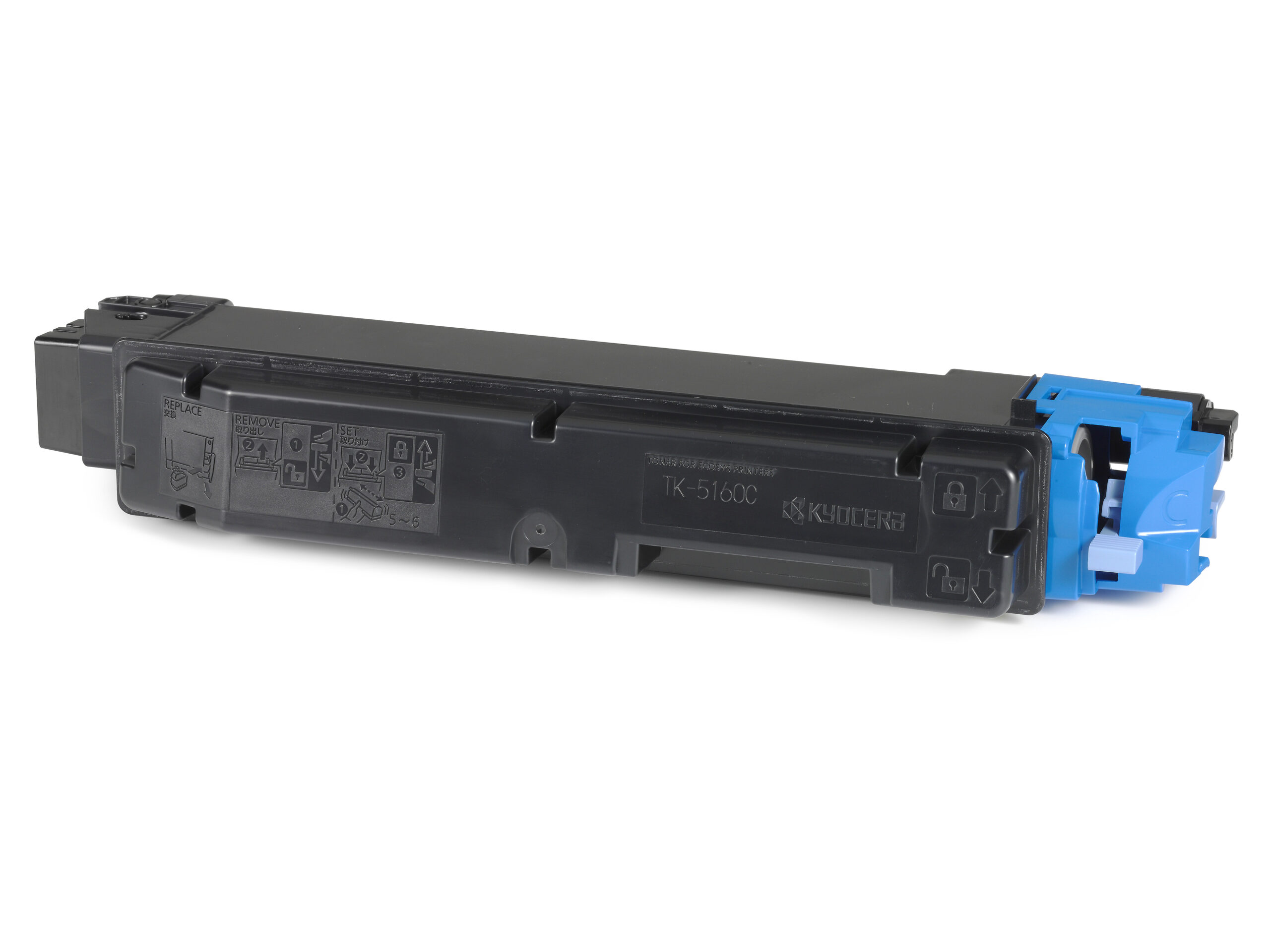 Kyocera 1T02NTCNL0/TK-5160C Toner-kit cyan, 12.000 pages ISO/IEC 19798 for Kyocera P 7040