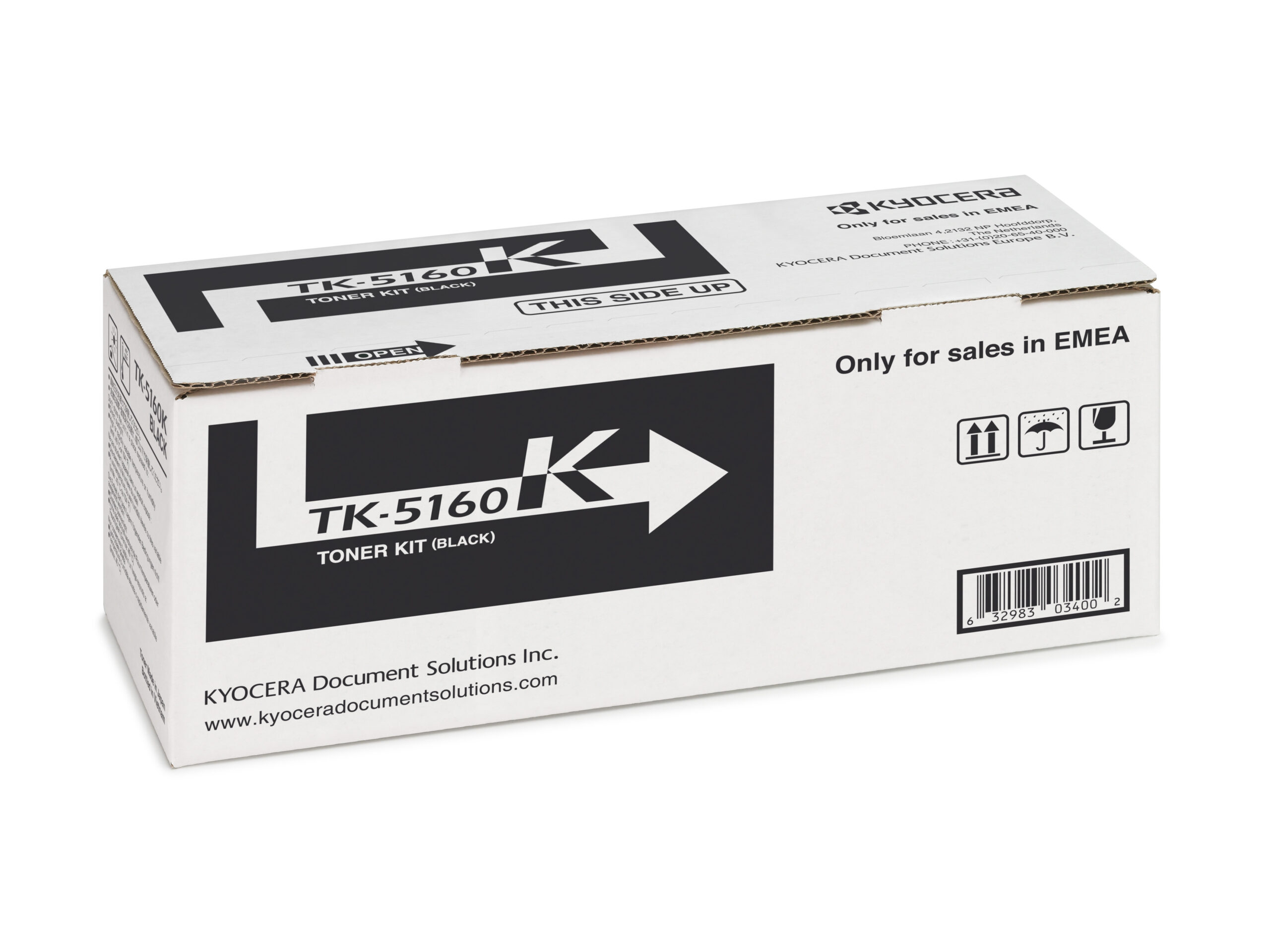Kyocera 1T02NT0NL0/TK-5160K Toner-kit black, 16.000 pages ISO/IEC 19798 for Kyocera P 7040