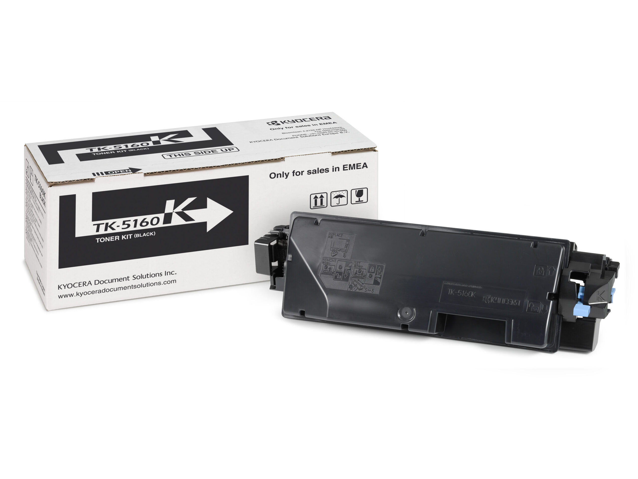 Kyocera 1T02NT0NL0/TK-5160K Toner-kit black, 16.000 pages ISO/IEC 19798 for Kyocera P 7040