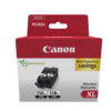 Canon 6431B010/PGI-550PGBKXL Ink cartridge black high-capacity pigmented twin pack Blister, 2x500 pages ISO/IEC 24711 5615 Photos 22ml Pack=2 for Canon Pixma IP 8700/IX 6850/MG 5450/MG 6350/MX 725