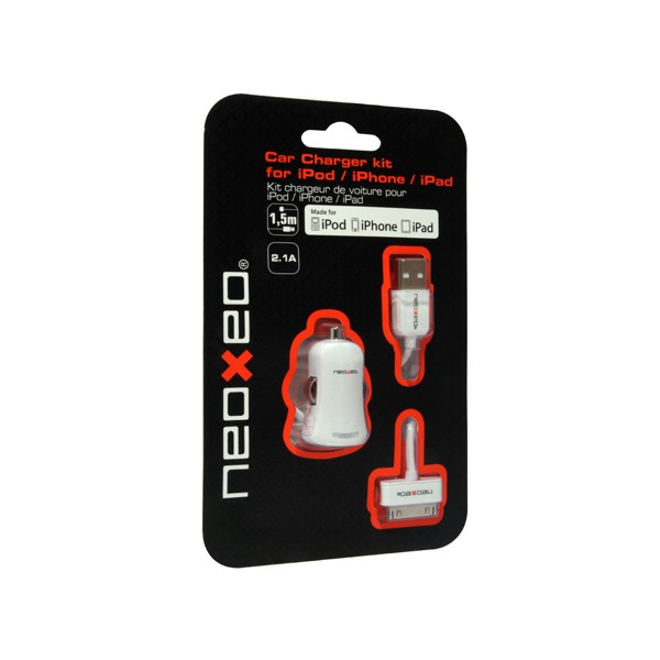 27311630_5002 Neoxeo X250A25010 mobile device charger Smartphone, Tablet White Cigar lighter Auto