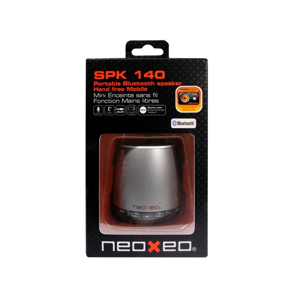 27311677_5337572057 Neoxeo SPK 140 BT Black, Grey, Silver 3 W