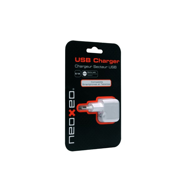 Neoxeo X250A25013 mobile device charger Smartphone, Tablet White AC Indoor