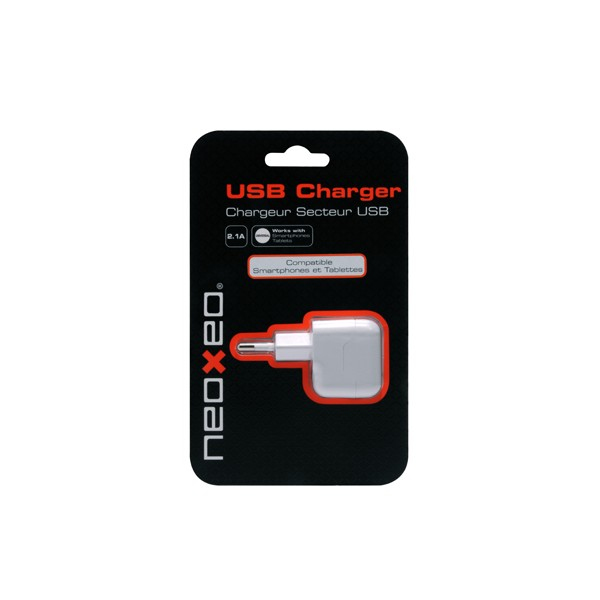 Neoxeo X250A25013 mobile device charger Smartphone, Tablet White AC Indoor