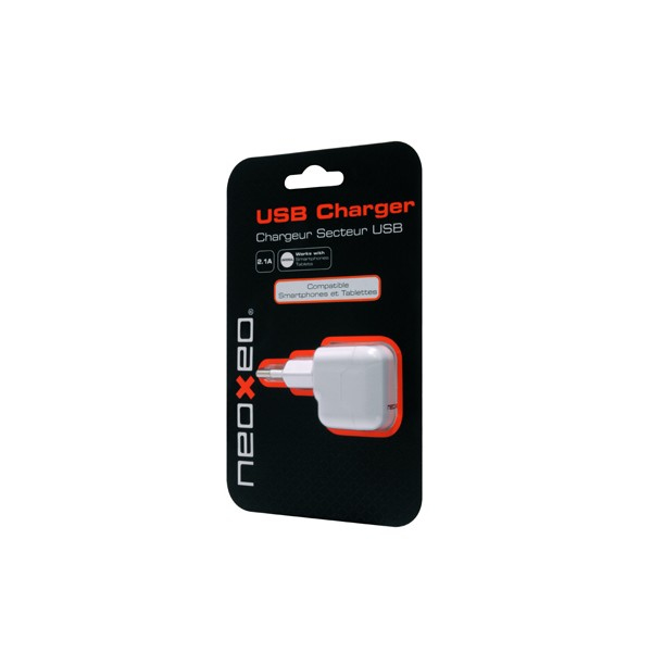 Neoxeo X250A25013 mobile device charger Smartphone, Tablet White AC Indoor