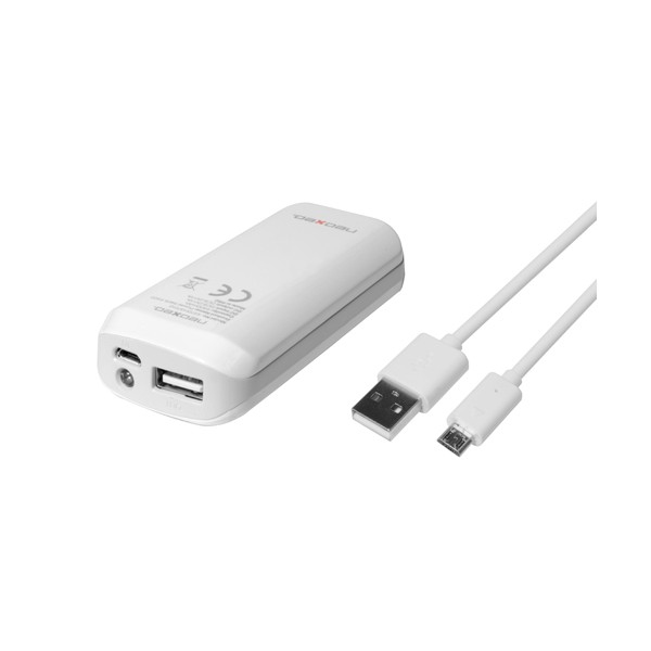 27311762_8852599014 Neoxeo X370H37012 power bank Lithium-Ion (Li-Ion) 4400 mAh White