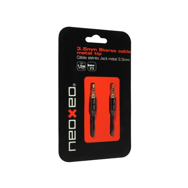 27311768_3873 Neoxeo X250E25016 audio cable 1.5 m 3.5mm Black