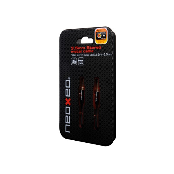 27311768_4702 Neoxeo X250E25016 audio cable 1.5 m 3.5mm Black