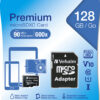 Verbatim Premium 128 GB MicroSDXC UHS-I Class 10