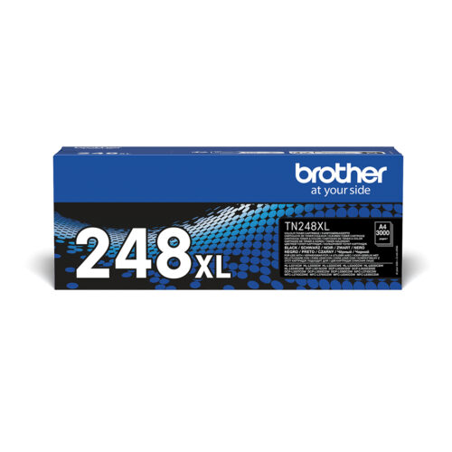 Brother TN-248XLBK Toner-kit black high-capacity, 3.000 pages ISO/IEC 19752 for Brother DCP-L 3500/HL-L 8200/MFC-L 8300