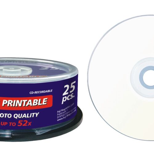 Fujifilm CD-R printable 700MB inkjet consumer 25-spindle 25 pc(s)