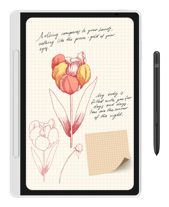2786b356bac4d2432bbe3a52ae249e8a3529ed89 XPPen Magic Note Pad graphic tablet White 5080 lpi 148 x 236 mm USB/Bluetooth