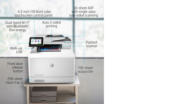 HP Color LaserJet Pro MFP M479fnw Multifunction Colorlaser (W1A78A)
