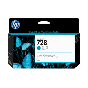 HP F9J67A/728 Ink cartridge cyan 130ml for HP DesignJet T 730/830