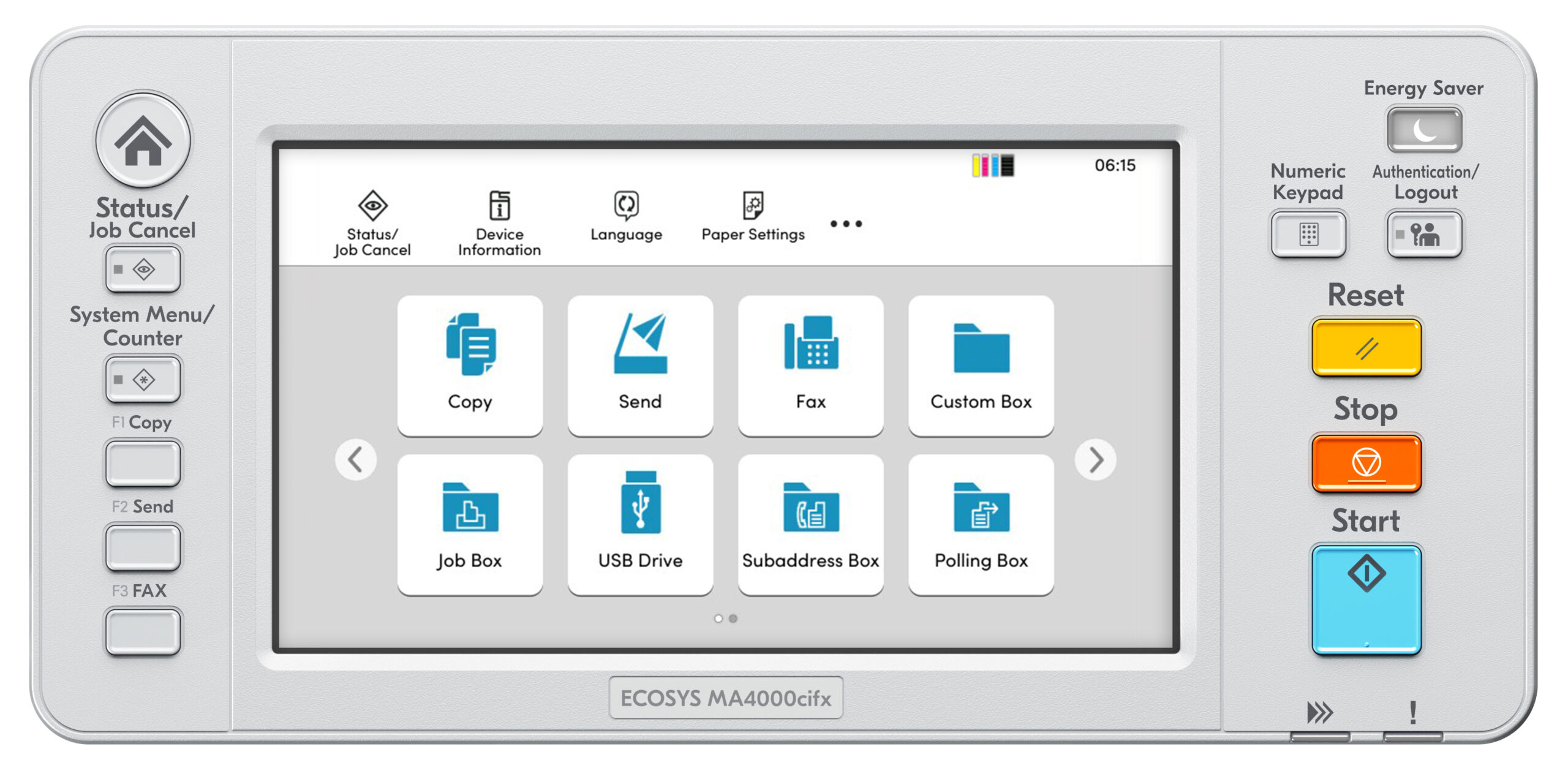 27f32023fe765f0fc8dce2b5f20b6cbf Kyocera ECOSYS MA4000cifx Multifunction Colorlaser (1102Z53NL0)