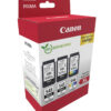 280efe12229e916e84520923fda6b477 Canon 8286B013/PG-545XL+CL-546XL Printhead cartridge multi pack 2x black +1x color high-capacity 2x15ml + 1x13ml Pack=3 for Canon Pixma MG 2450
